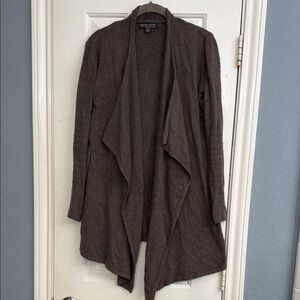 Barefoot Dreams Brown Drape Cardigan